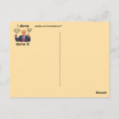 Ik Ben Klaar Postkaart (Achterkant)