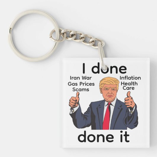 Ik Ben Klaar Sleutelhanger (voorkant)