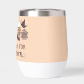 Ik ben klaar voor de bladeren om te Herfsten! (Achterkant)