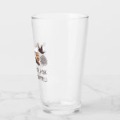 Ik ben klaar voor de bladeren om te Herfsten! Glas (Links)