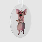 Ik ben klaar voor de Feestdagen, hè?! Ornament (voorkant)