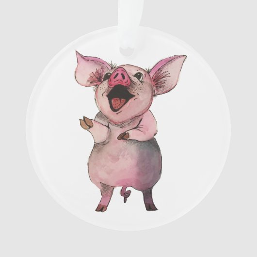 Ik ben klaar voor de Feestdagen, hè?! Ornament (voorkant)