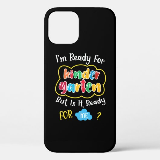 ik ben klaar voor de kleuterschool Case-Mate iPhone case (Achterkant)