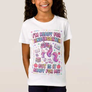Ik Ben Klaar Voor De Kleuterschool Eenhoorn T-shirt
