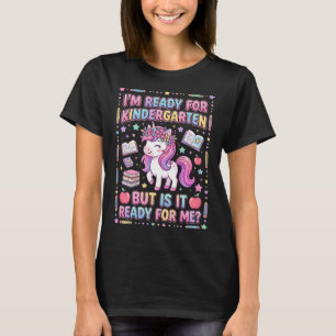 Ik Ben Klaar Voor De Kleuterschool Eenhoorn  T-shirt