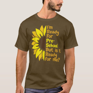 Ik ben klaar voor de kleuterschool, maar is het kl t-shirt