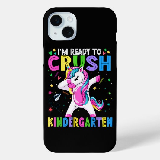Ik ben klaar voor de kleuterschool terug naar scho Case-Mate iPhone case (Achterkant)