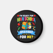Ik ben klaar voor de middelbare school, maar is he magneet (Voorkant)
