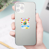 Ik Ben Klaar Voor De Middelbare School Maar Is Het Sticker (Telefoon)