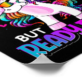 Ik ben klaar voor de tweede klas terug naar de twe poster (Hoek)