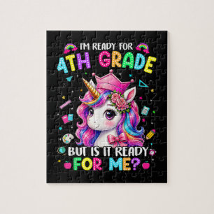 Ik ben klaar voor eenhoorn van groep 6 eerste scho legpuzzel