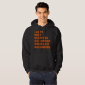 Ik ben klaar voor Halloween Hoodie (Voorkant volledig)