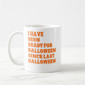 Ik ben klaar voor Halloween Koffiemok (Links)