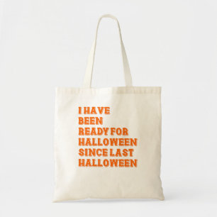Ik ben klaar voor Halloween Tote Bag