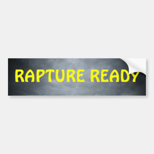 Ik ben klaar voor verkrachting, hè? bumpersticker
