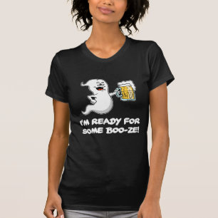 Ik ben klaar voor wat boe-ze Funny Halloween Ghost T-shirt
