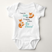 Ik ben klein en zal een grote neef fox worden romper (Voorkant)