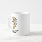 Ik ben Knot strakke Grappige Touw Pun Koffiemok (Voorkant links)