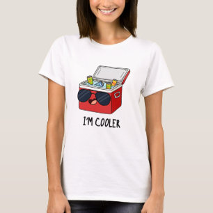 Ik ben koeler Funny Ice Cooler Box Pun T-shirt