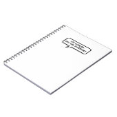 Ik ben koeler, op het internet. Notitieboek (Linkerzijde)