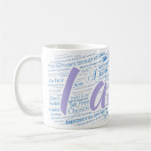 Ik ben koffie-Mok - Klassiek wit Koffiemok (Links)