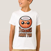 Ik ben kokosnoten over jou! Schattigee kokosnoot p T-shirt (Voorkant)