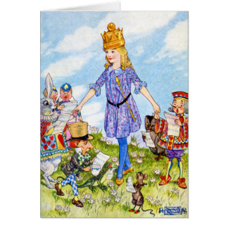 Ik ben koningin Alice in Wonderland