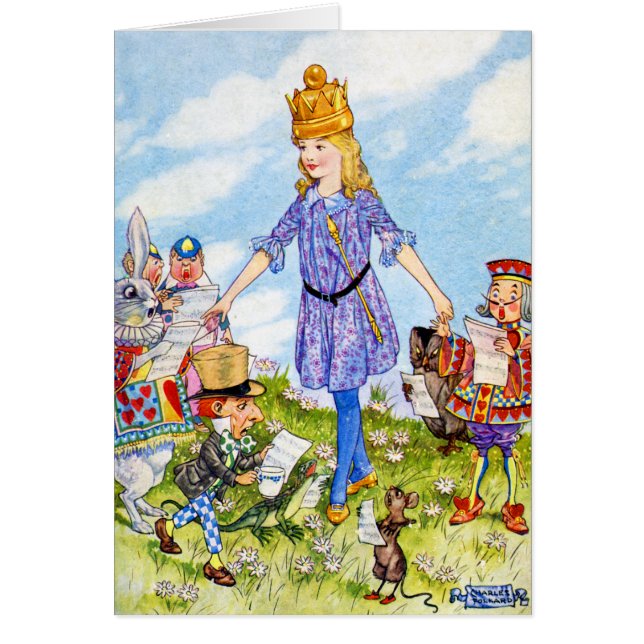 Ik ben koningin Alice in Wonderland (Voorkant)