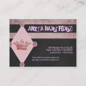 Ik ben koningin Chubby Visitekaartjes (Achterkant)