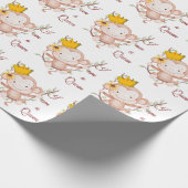 Ik Ben Koningin – Elegant Cadeaupapier (Hoek)