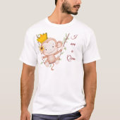 Ik Ben Koningin – Elegant T-shirt (Voorkant)
