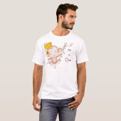 Ik Ben Koningin – Elegant T-shirt (Voorkant volledig)