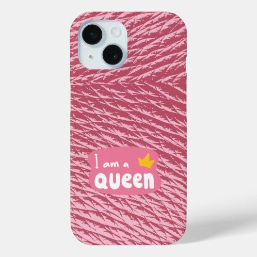 IK BEN KONINGIN / LightPink Case-Mate iPhone Case (Achterkant)