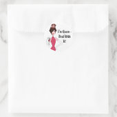 Ik ben koningin. Stickers (Tas)