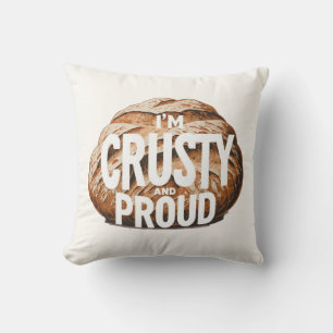 Ik ben korstig en trots, ik bak brood kussen