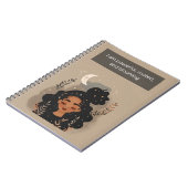 Ik ben krachtig, geworteld en bloeiend notitieboek (Linkerzijde)