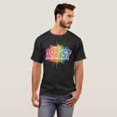 Ik ben kunstenaar t-shirt (Voorkant volledig)