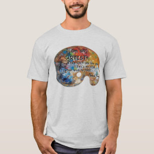Ik ben kunstenaar t-shirt