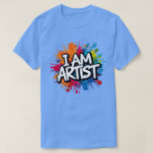 Ik ben kunstenaar t-shirt (Design voorkant)