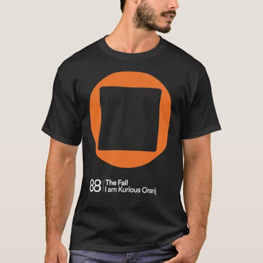 Ik ben Kurious Oranj T-shirt (Voorkant)