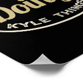 Ik ben Kyle aan het doen met Kyle Things Funny Chr Poster (Hoek)