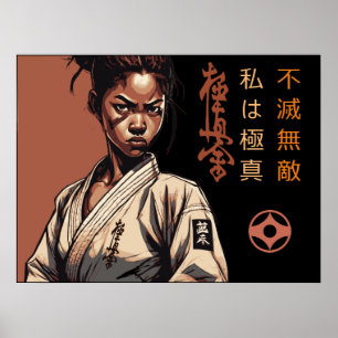Ik ben Kyokushin - Onbreekbaar, Onstuitbaar, Karat Poster