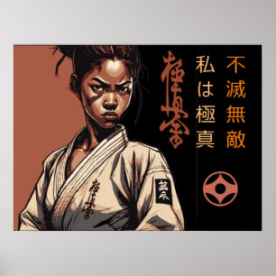 Ik ben Kyokushin - Onbreekbaar, Onstuitbaar, Karat Poster