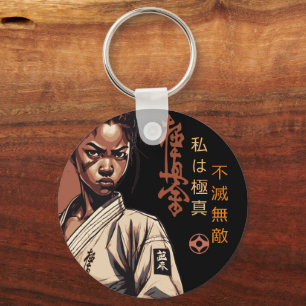 Ik ben Kyokushin - Onbreekbaar, Onstuitbaar, Karat Sleutelhanger