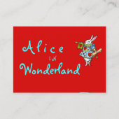 Ik ben laat! -Visitekaartjes Visitekaartje (Voorkant)