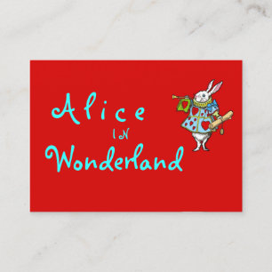 Ik ben laat! -Visitekaartjes Visitekaartje