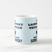 Ik ben laboratoriumtechnicus koffiemok (Center)