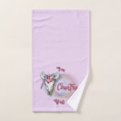 Ik ben Land Y'all, Cowgirl Bad Handdoek (Handdoek)