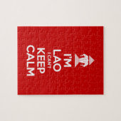 Ik ben Lao, ik kan niet kalm houden. Legpuzzel (Horizontaal)