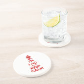 Ik ben Lao, ik kan niet rustig blijven Zandsteen Onderzetter (Zijkant)